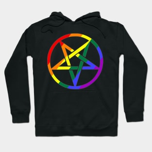 Rainbow Pentagram Hoodie